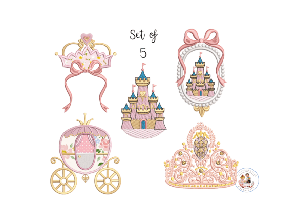 Download Royal Princess Embroidery Designs Bundle - Embroidery designs Collection