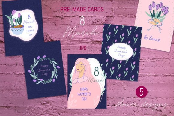 Download March 8 Greeting Cards | Women’s Day - Card Collection