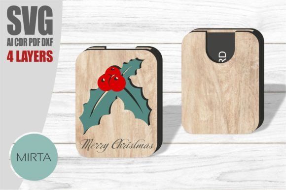 Download Christmas Gift Card Holder Svg, Laser - Card Collection